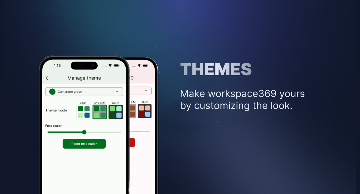 Workspaces, permissions, branding, and reusable settings