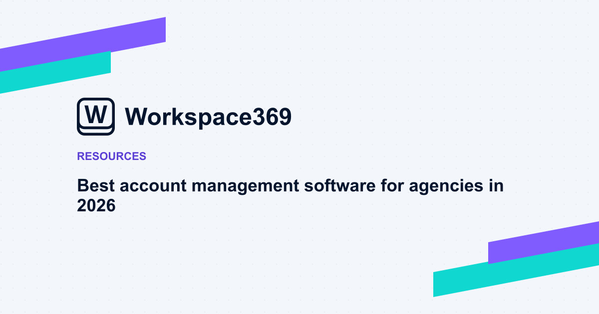 Best account management software for agencies in 2026 — cover graphic