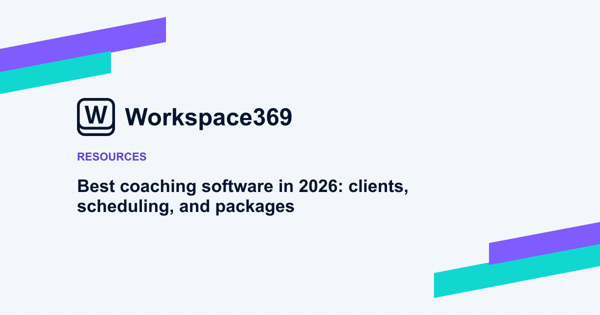 Best coaching software in 2026: clients, scheduling, and packages — cover graphic