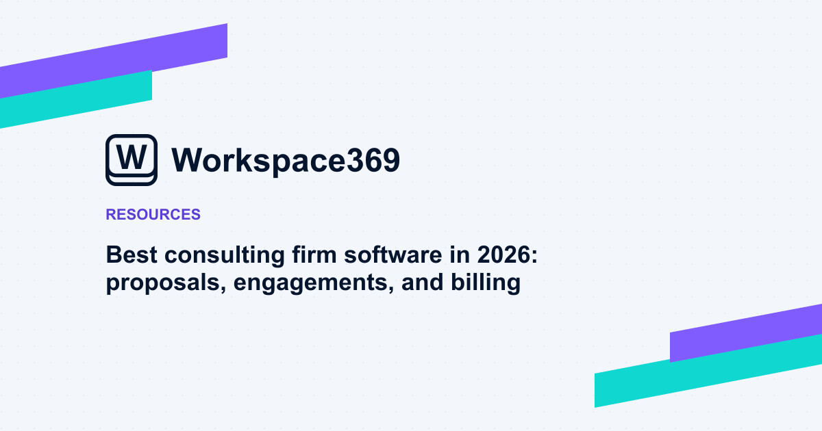 Best consulting firm software in 2026: proposals, engagements, and billing — cover graphic