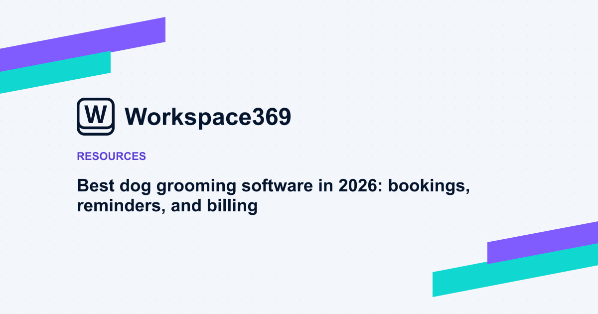 Best dog grooming software in 2026: bookings, reminders, and billing — cover graphic