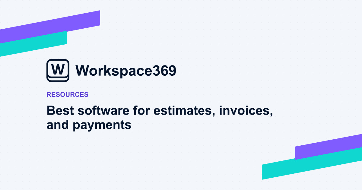 Best software for estimates, invoices, and payments — cover graphic