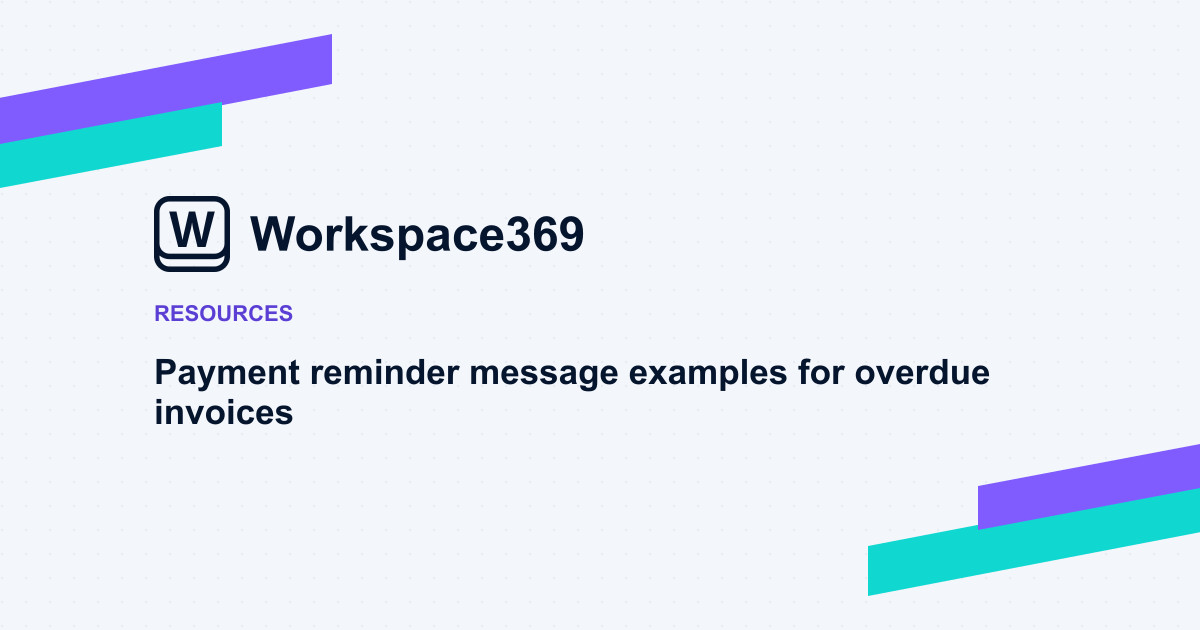 Payment reminder message examples for overdue invoices — cover graphic