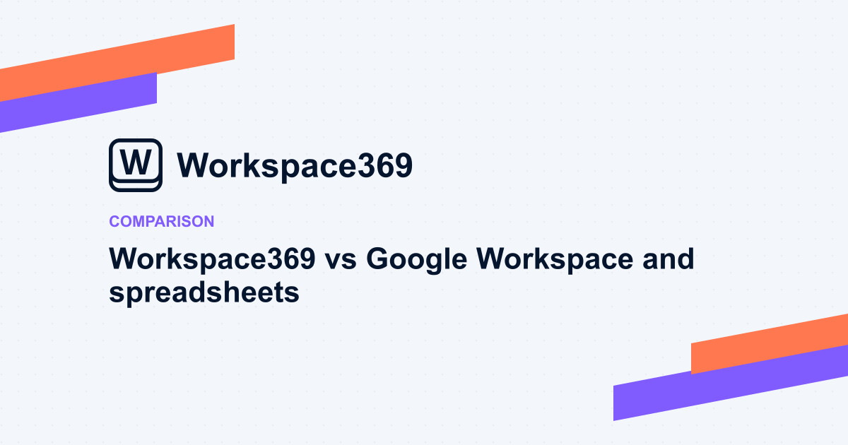 Google Workspace and spreadsheets comparison — cover graphic