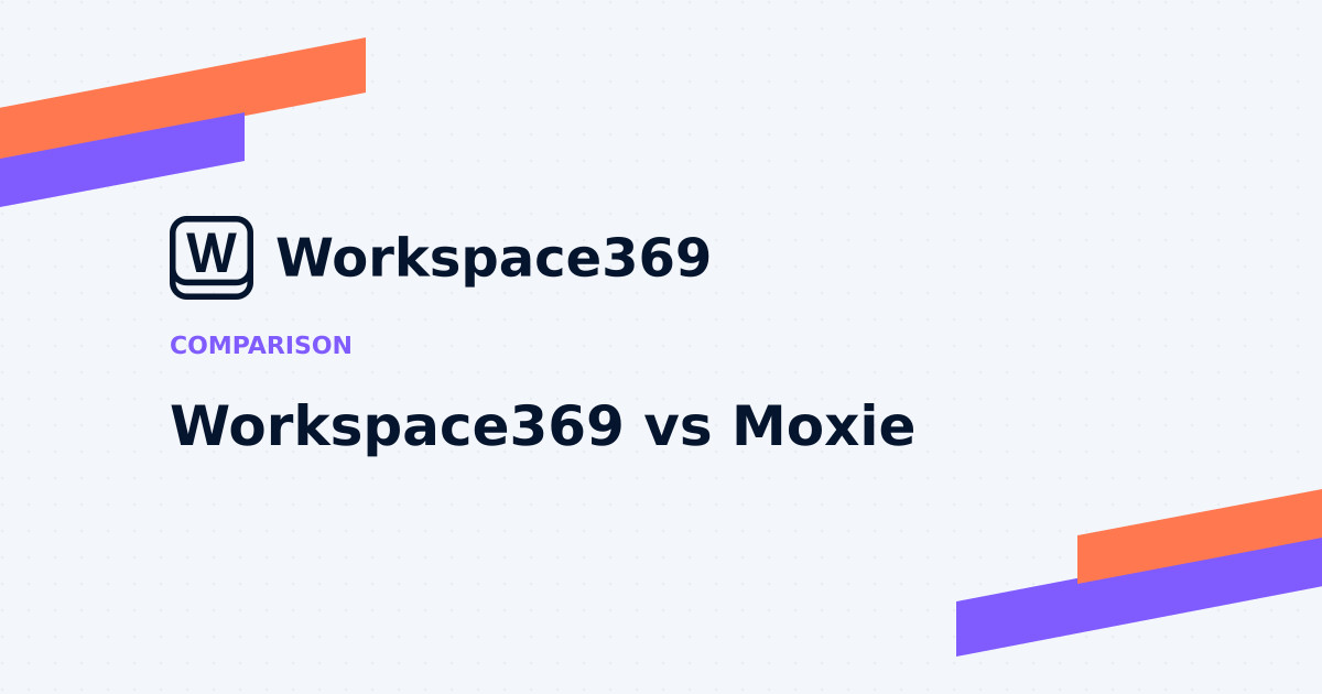 Workspace369 vs Moxie — úvodní grafika