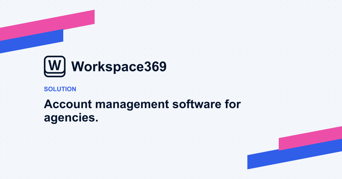 Account management software hub — cover graphic