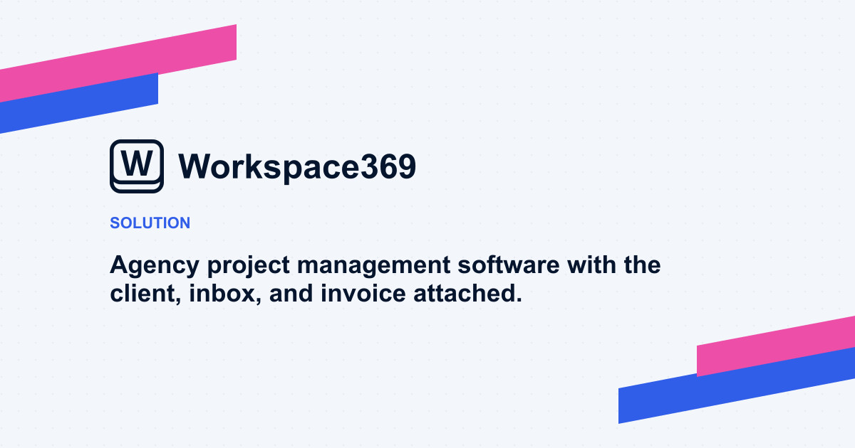 Agency project management software — cover graphic