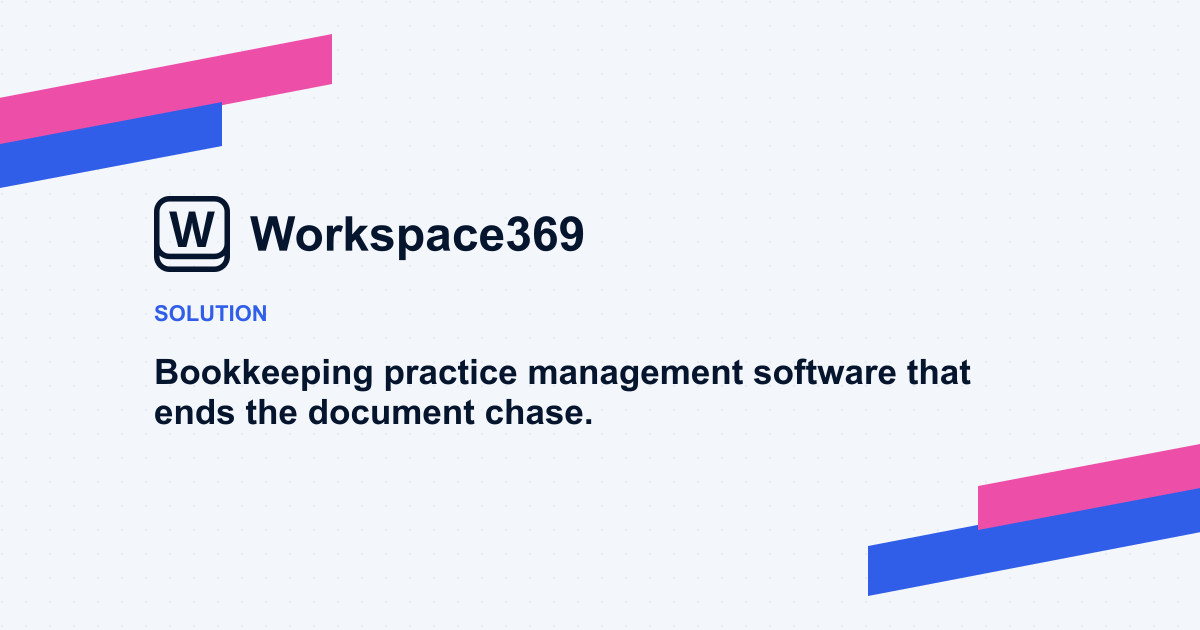 Bookkeeping practice management hub — cover graphic