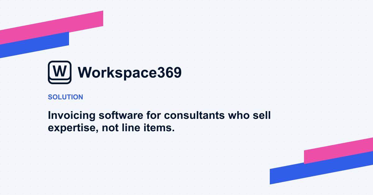 Invoicing software for consultants — cover graphic