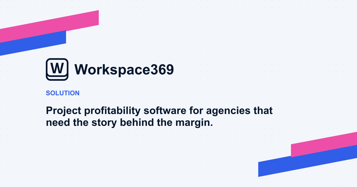Project profitability software for agencies — cover graphic